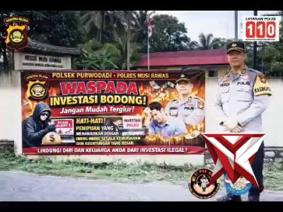Polsek Purwodadi polres Musi Rawas Polda Sumatra selatan - PoliceTube