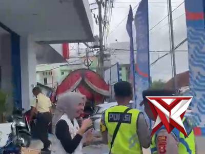 Patroli Dialogis Polsek Belitang I