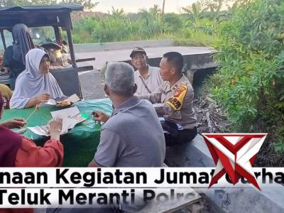 Jumat Curhat Polsek Teluk Meranti