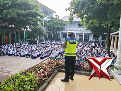 Kegiatan Police Goes To School Sosialisasi Tertib Berlalulintas oleh Sat Lantas Polres T.Tinggi - PoliceTube