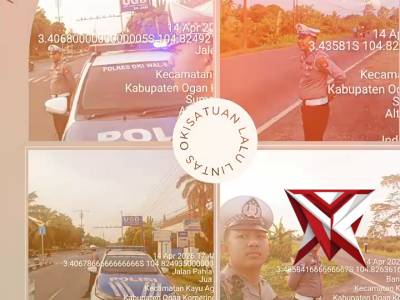 GIAT PATROLI SATLANTAS POLRES OKI