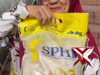 POLRES OKI HADIR dalam melaksanakan kegiatan Gerakan Pangan Murah