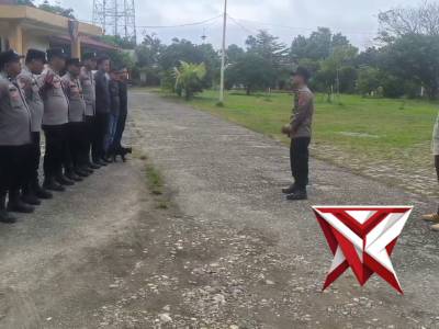 Kasium Memberi Arahan | Polsek Rawas Ulu