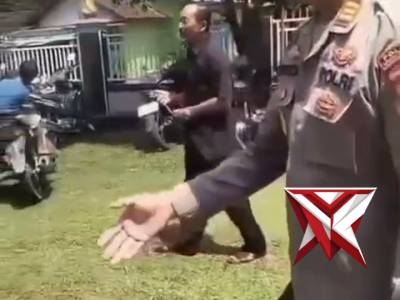 POLRES MUSI RAWAS AMANKAN IBADAH  DI GEREJA ST.KATARINA KEC PURWODADI