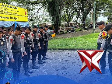 Sat Samapta Polres Subang Laksanakan Apel PraTugas di Jalur Wisata Ciater