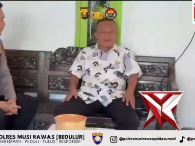 Personil Sat Binmas Polres Musi Rawas jalin Silaturahmi dan Sambang dengan Paguyuban Ngapak