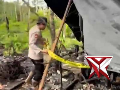 Imbauan stop illegal drilling polsek tungkal jaya - PoliceTube