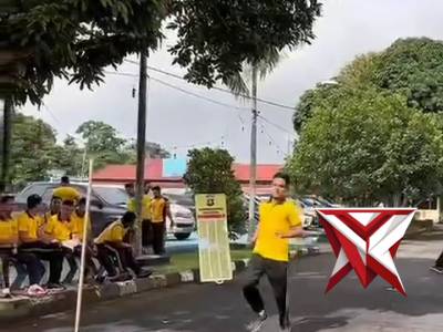 Tes kesampataan jasmani berkala Polres Musi Rawas