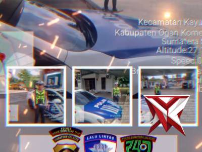 PATROLI RUTIN KOTA KAYUAGUNG SATLANTAS POLRES OKI