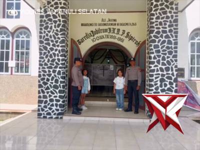 Minggu Kasih Polres Tapanuli Selatan - PoliceTube