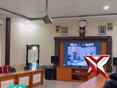 Polres Musi Rawas ikuti Zoom Meeting Sosialisasi dan Simulasi  (LP) serta Laporan Kehilangan  Online