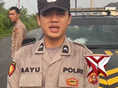 giat personil Polsek muara pinang