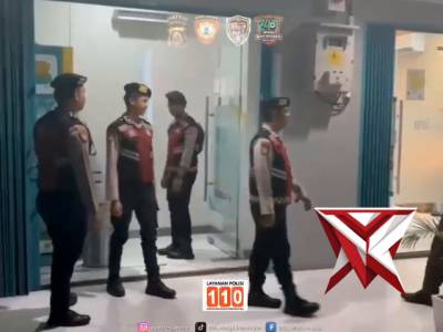 Giat patroli malam sat samapta polres muba Antisipasi 3C pastikan kondusifitas masyarakat??????? - PoliceTube