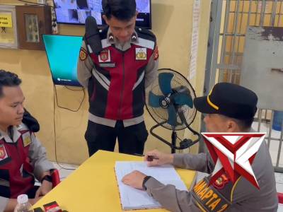 Piket Tahanan Mako Polres Muba?