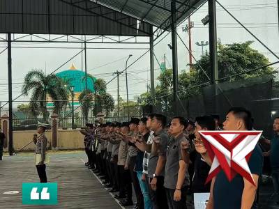 APEL PAGI POLRES MUSI RAWAS