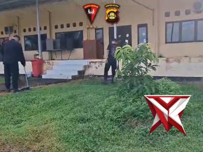 Personel Kompi 2 Batalyon C Pelopor Satbrimob Polda Sumsel Melaksanakan Giat Kurve Seputaran Mako - PoliceTube