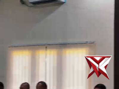 Kapolres Musi Rawas Ikuti Zoom meeting Anev Sitkamtibmas  Dipimpin Kapolri