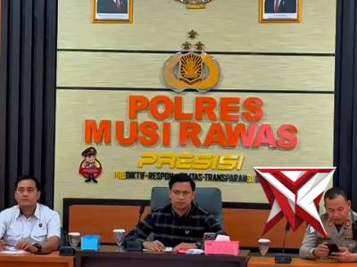 Polres Musi Rawas Ikuti zoom meeting Arahan  Penyidikan dari Kapolda Sumsel IJP Sandi Nugroho