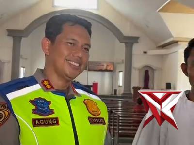 Cek Kesiapan Jumat Agung, Kapolres Mura Sambangi Gereja Santa Maria G1 Mataram