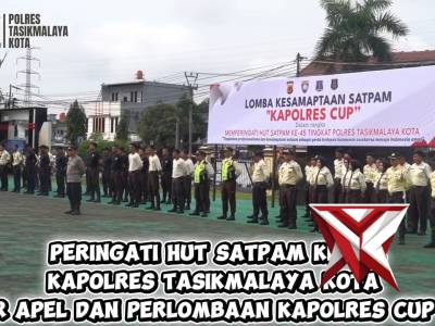 Peringati HUT Satpam ke-45