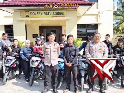 *Polsek Ratu Agung Terima Titipan Kendaraan dari Unit MEKAAR M.RAAG Pasca Arus Mudik*