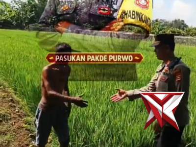 Personil Polsek Purwodadi siap melayani masyarakat