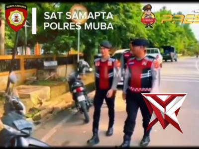 Pers Sat Samapta Melaksanakan Patroli Dialogis
