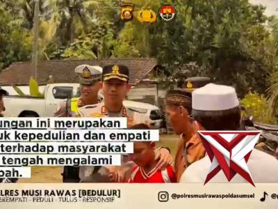 Kegiatan Sambang Kapolres Musi Rawas