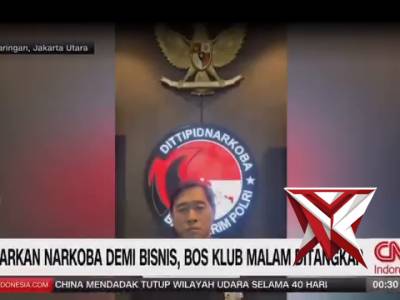 Edarkan Narkoba Bos Club malam ditangkap
