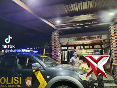 Patroli Bluelight Polsek Sempol Wujudkan Rasa Aman Masyarakat