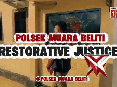 Restoratif justice Polsek Muara Beliti - PoliceTube