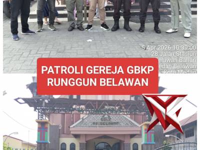 Perintis Presisi Polres Belawan patroli Antisipasi Gangguan Kamtibmas dan Amankan Perayaan paskah - PoliceTube