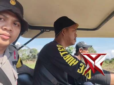 Polsek sanga desa cek ketahanan pangan jagung ?.