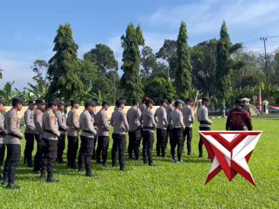 POLRES OKU SELATAN MELAKSANAKAN LATIHAN DALMAS - PoliceTube