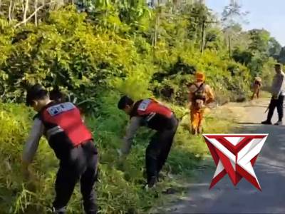 7. Pembersihan jalan tebas bayang