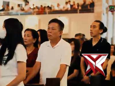 Kapolda Sumsel IJP Sandi Nugroho meninjau langsung pengamanan puncak perayaan Paskah 2026 di Plg