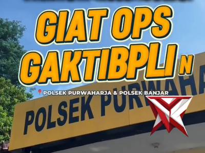 Kegiatan Penegakan Ketertiban dan Kedisillinan Personel Polres Banjar oleh Si Propam Polres Banjar.