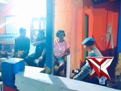 Giat patroli KRYD cipta kondisi personil polsek kei kecil barat