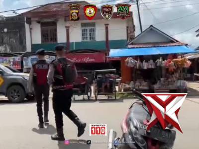 PATROLI SAT SAMAPTA DI OJEK PANGKALAN. - PoliceTube