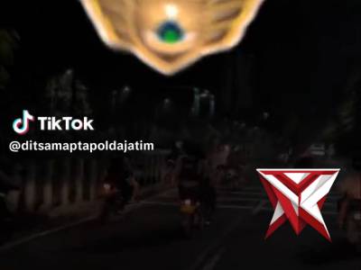 Patroli Perintis Ditsamapta Polda Jatim