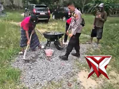 POLRES OKI HADIR AMAN BAE