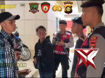 Patroli sat samapta polres Musi rawas