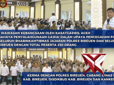 Densus 88 Perkuat Guru dan Bhabinkamtibmas di Bireuen, Waspadai Radikalisme Lewat Gawai - PoliceTube