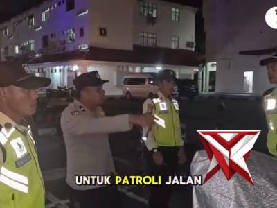 Bhabinkamtibmas Polsek Sungai Beduk Laksanakan Patroli di Kawasan Batam Indo
