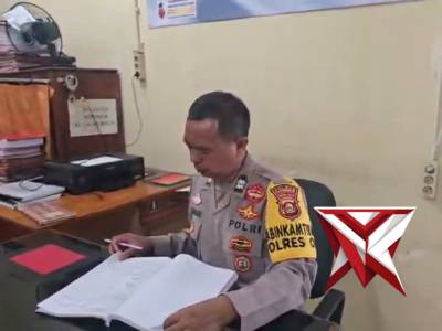 Penulisan mutasi kegiatan piket mako