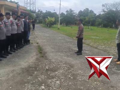 Kasium Memberi Arahan | Polsek Rawas Ulu