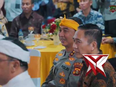 Kapolda Sumatera Selatan Irjen Pol. Dr. Sandi Nugroho menghadiri perayaan Dharma Santi Hari Suci Nye