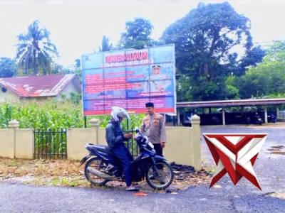 Anggota Polsek Jejawi giat KRYD dgn target Orang, Surat Kendaraan, Muatan dari kendaraan Roda 2/4/6