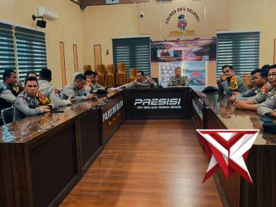 Kasat binmas, kanit bhabinkamtibmas, Kanit Binmas Polsek dan bhabinkamtibmas jajaran Polres OKUS