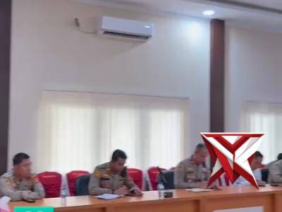 Anev mingguan Kapolres Musi Rawas evaluasi kinerja dan tingkatkan profesionalisme Polri - PoliceTube